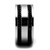 Men's Stainless Steel Ring with Chain-Style Black Jet Epoxy, Size 9 (Pack of 2) - IMAGE 4
