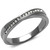 Women's Stainless Steel Infinity Shaped Ring with Crystals - Size 8 (Pack of 2) - IMAGE 1