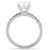 Women's Stainless Steel Engagement Ring with Round CZ Stones - Size 6 (Pack of 2) - IMAGE 4