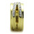 Two Tone Gold IP Women's Stainless Steel Ring with Clear Round Crystals - Size 7 (Pack of 2) - IMAGE 4
