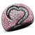 Women's Stainless Steel Ring with Light Rose Crystals and Clear Stones - Size 10 - IMAGE 4