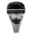 Stainless Steel Women's Ring with Black Jet Synthetic Glass Stone - Size 5 - IMAGE 4