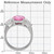 Women's Stainless Steel Ring with AAA Grade CZ in Rose - Size 10 (Pack of 2) - IMAGE 2