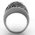 Women's Stainless Steel Engagement Ring with Epoxy - Size 10 (Pack of 2) - IMAGE 3
