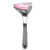 Women's Stainless Steel Engagement Ring with AAA Grade CZ in Pink - Size 7 (Pack of 2) - IMAGE 4