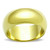 Women's Gold Stainless Steel No Stone Engagement Ring - Size 6 (Pack of 2) - IMAGE 1