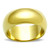 Adelina IP Gold Ion Plating Brass Ring with No Stone in No Stone - Size 5 (Pack of 3) - IMAGE 1