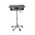 35.75" Black Durable Folding Table Laptop Cart