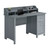 47.25" Gray Unique Techni Mobili Classic Office Desk with Storage - IMAGE 3