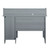 47.25" Gray Unique Techni Mobili Classic Office Desk with Storage - IMAGE 4