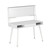 52.5" White Durable Computer Desk - IMAGE 1