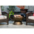 29.75" Black Decorative Wood Fire Pit - IMAGE 4