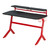 42.75" Red and Black Unique Techni Sport Stryker Computer Gaming Desk - IMAGE 2