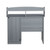 40.5" Gray Unique Techni Mobili Modern Office Desk with Hutch - IMAGE 4