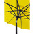 106.25" Yellow Aluminum Market Patio Umbrella - IMAGE 3