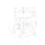 16.25" Gray and Beige Decorative Knit Round Shaped Ottoman with Wooden Legs - IMAGE 4