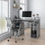 47.25" Gray Unique Techni Mobili Complete Workstation Computer Desk with Storage - IMAGE 5