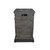 28" Gray and Brown Decorative Gas Fire Column - IMAGE 4