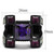 Unisex Stainless Steel Ring with Amethyst Cubic Zirconia Stones - Size 11 (Pack of 2) - IMAGE 2