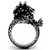Women's Stainless Steel Dragon Ring, Size 5 (Pack of 2) - IMAGE 3