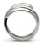 Women's Stainless Steel Spiral Shaped Ring - Size 6 (Pack of 2) - IMAGE 4