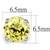 Women's Earrings with Citrine Yellow Cubic Zirconia (Pack of 3) - IMAGE 2