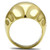 Women's Gold Ion Plated Brass Single Tone Ring - Size 5 (Pack of 3) - IMAGE 3