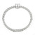 Women's Stainless Steel Pave Promise Ring with Cubic Zirconia - Size 5 (Pack of 2) - IMAGE 3
