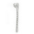 Women's Stainless Steel Pave Promise Ring with Cubic Zirconia - Size 5 (Pack of 2) - IMAGE 4