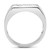 Stainless Steel Men's Ring with AAA Grade CZ - Size 11 (Pack of 2) - IMAGE 3