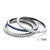 Women's Stainless Steel Eternity Ring with London Blue Cubic Zirconia - Size 10 - IMAGE 2