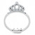 Women's Stainless Steel Crown Shaped Ring with CZ - Size 5 (Pack of 2) - IMAGE 3