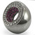 Women's Ruthenium Plated Brass Straight Ring with Synthetic Ruby Garnet - Size 10 (Pack of 2) - IMAGE 3