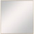Sleek Square Framed Wall Mirror - 29" - Gold - IMAGE 1