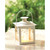 Curling Vine Small Candle Lantern - 4.75" - White and Clear - IMAGE 2
