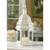 Moroccan Style Candle Lantern - 13" - White - IMAGE 3