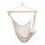 Cotton Hammock Chair with Wooden Bar - 46" - Beige - IMAGE 4