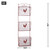 35" Red Rooster Contemporary Triple Storage Basket Organizers - IMAGE 3