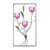 18.75" Purple and Gray Contemporary Flower Candle Wall Sconce - IMAGE 4