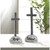 9.75" Gray and Beige "Blessed" Contemporary Tabletop Cross Figurine - IMAGE 2