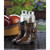 Cowboy Boots Salt and Pepper Shaker Holders - 5.5" - Brown - Set of 2 - IMAGE 2