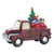 Lighted Toy Delivery Truck Christmas Decoration - 6" - Red and Green - IMAGE 1