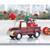 Lighted Toy Delivery Truck Christmas Decoration - 6" - Red and Green - IMAGE 3