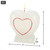 4.5" White and Red Hearts and Lips Glow Candles - IMAGE 3