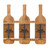 19.5" Brown and Black France Bordeaux Wine Bottle Holder - IMAGE 1