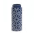 11.5" Blue and White Contemporary Flower Vase - IMAGE 1