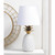 Pineapple Table Lamp with Shade  - 19.5" - White and Gold - IMAGE 3