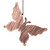Fluttering Butterflies Outdoor Wind Chime - 36" - Bronze Tone and Brown