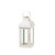 Medium Candle Lantern with Handle - 12.75" - White - IMAGE 1