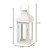 Medium Candle Lantern with Handle - 12.75" - White - IMAGE 4